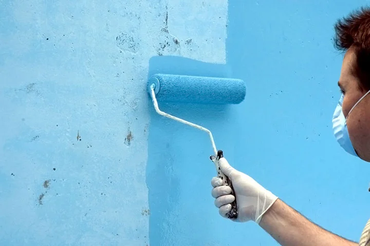 Steps of Pool Paint Application